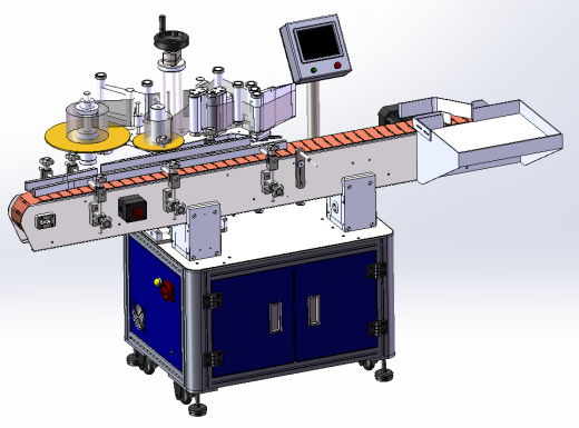 T21100全自动立式圆瓶侧贴标机缩略图